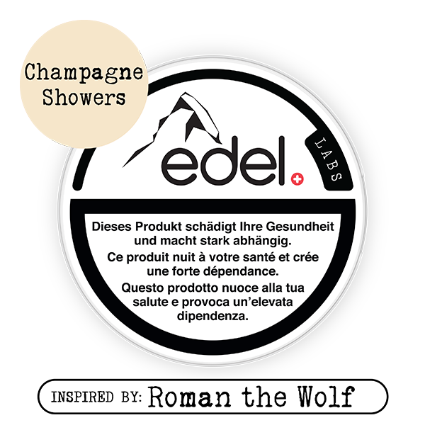 edel LABS Champagne Showers AW - edel LABS Dose, Inspired by Roman the Wolf