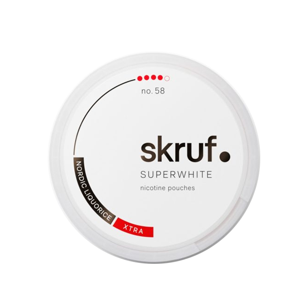 Skruf Nordic Liquorice No.58 AW