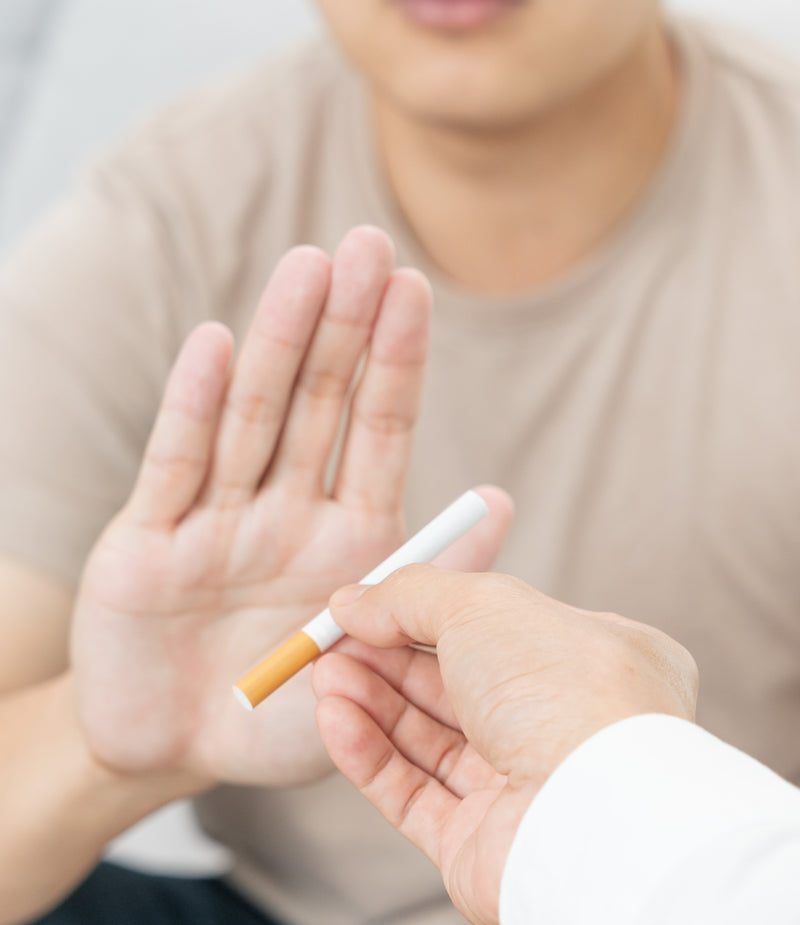 Nikotin entfernen – So geht's