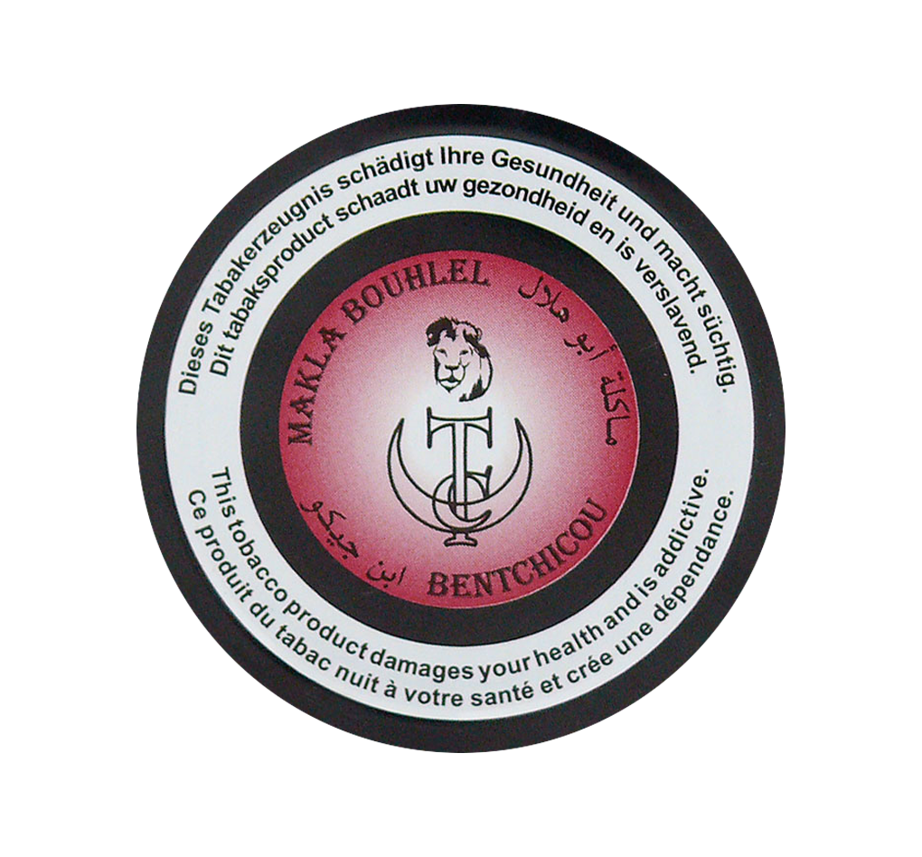 Bouhlel Bentchicou Rouge Chewing Tobacco 10x20g Dosen Makla