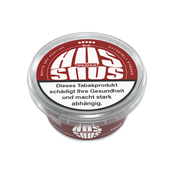 Hus Snus Extremely Strong WDP Slim 500g Box